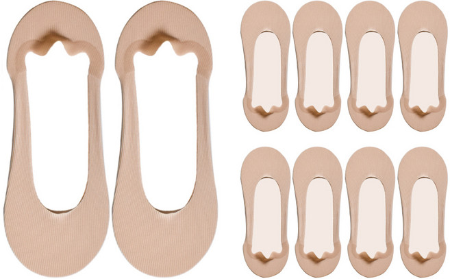 QDA 남성용 프리미엄 논슬립 마약덧신 일반형 10족