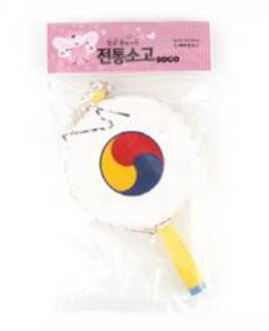 塑膠小鼓 VAS-70SG, 顏色隨機, 1個