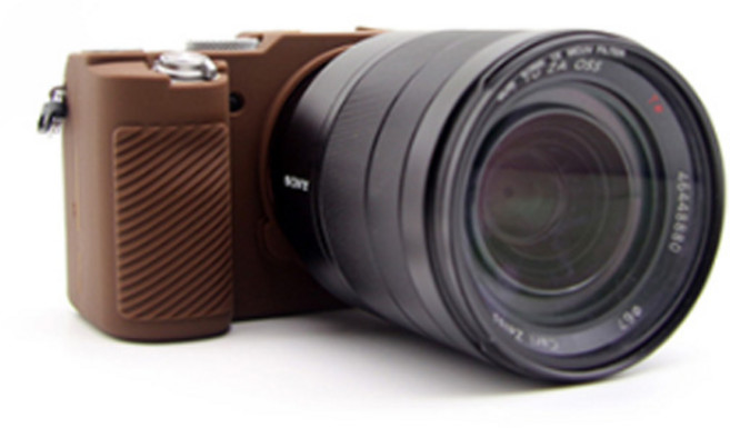 소니 A7C 카메라 실리콘 바디보호용 케이스 B브라운, A7C-B(브라운), 1개