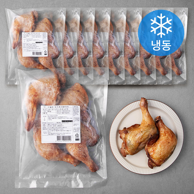 수월한 토마호크닭다리 (냉동), 950g, 10개