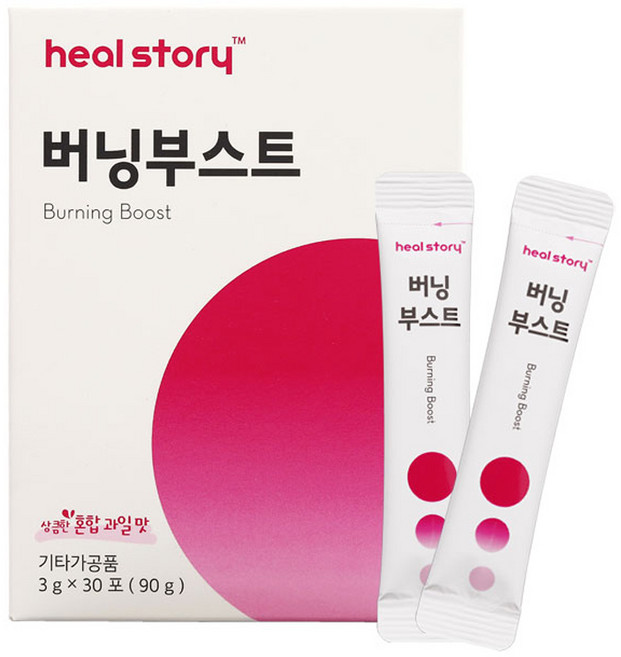 HealStory 버닝부스트 30p, 3g, 1개, 30회분