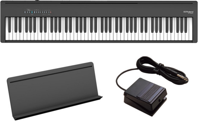 롤랜드 디지털 피아노, FP-30X, 블랙, 1개