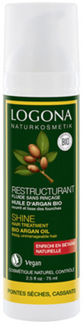 로고나 아르간 오일 샤인 헤어 트리트먼트, 75ml, 1개