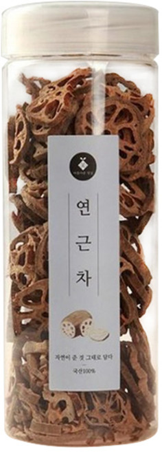 국산 연근차, 100g, 2개