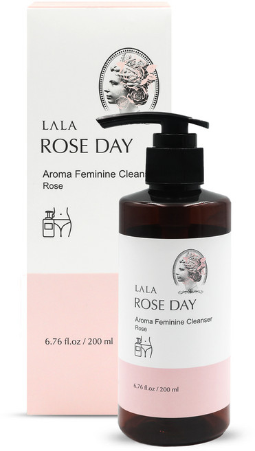 라라로즈데이 시즌2 로즈데이 아로마 여성청결제 로즈향, 200ml, 1개