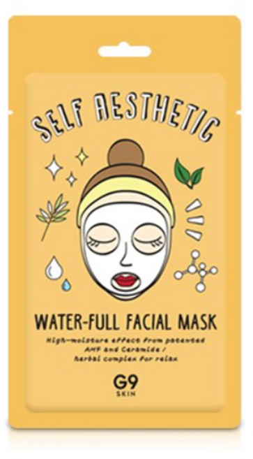 지나인스킨 셀프 에스테틱 워터풀 페이셜 마스크, 5개입, 1개