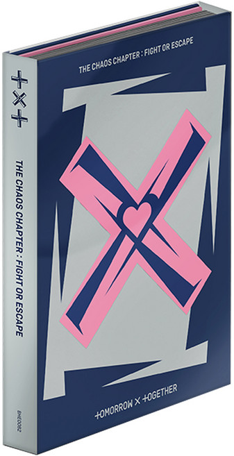 TOMORROW X TOGETHER(TXT) 正規2輯改版專輯《The Chaos Chapter: FIGHT OR ESCAPE》TOGETHER ver. (版本隨機), 1入