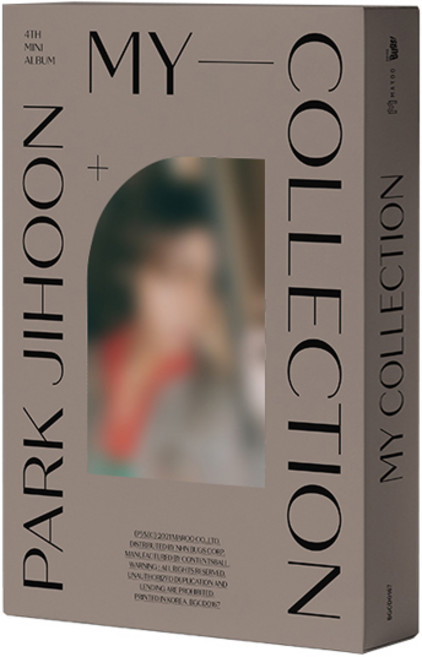 박지훈 My Collection 미니4집 앨범 버전 랜덤발송, 1CD