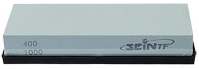 세인티에프 숫돌 연마석 양면 400 1000방 + 미끄럼 방지 패드, 1세트