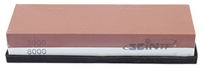 세인티에프 숫돌 연마석 양면 3000 8000방 + 미끄럼 방지 패드, 1개