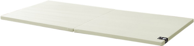 파스텔드림 놀이방 폴더매트 2단, 아이보리 + 다크그레이