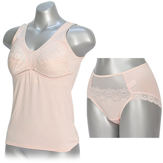 러블리온 모달 패드 매쉬 통기성 브라 런닝 GJ2 + 팬티 AG07 세트