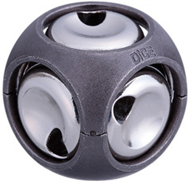 Hanayama益智鎖 骰子, 混合色, 3件, 1個