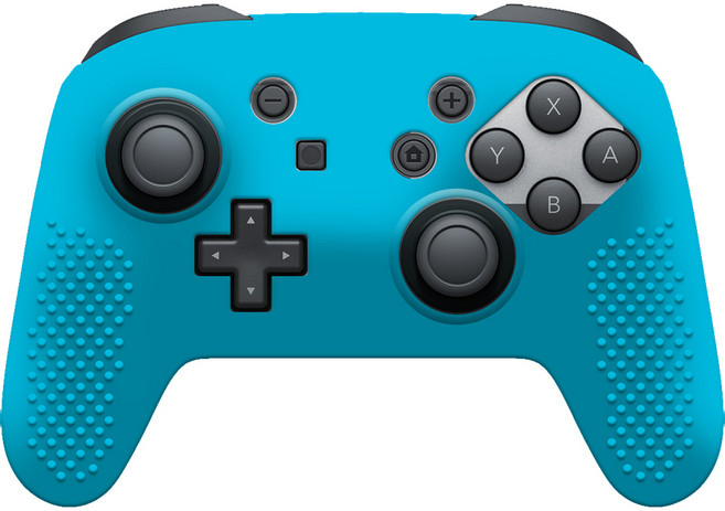 호후 닌텐도 스위치 프로콘 실리콘 커버, 네온블루, 1개