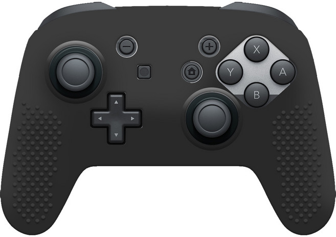 호후 닌텐도 스위치 프로콘 실리콘 커버, 블랙, 1개