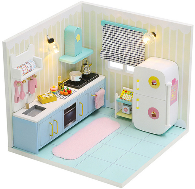 아디코 DIY 미니멀 큐트룸, 주방, 1개