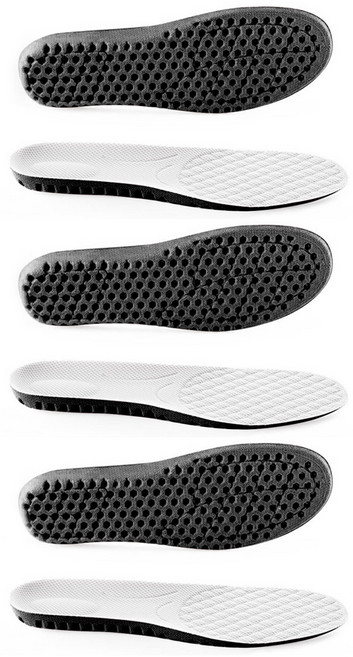 엘쏘 벌집 쿠션 PVC 깔창 1.5cm 양쪽 3세트