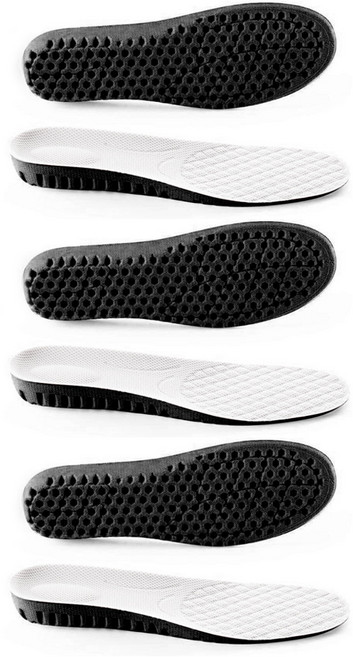 벌집 쿠션 PVC 양쪽 깔창 2.5cm