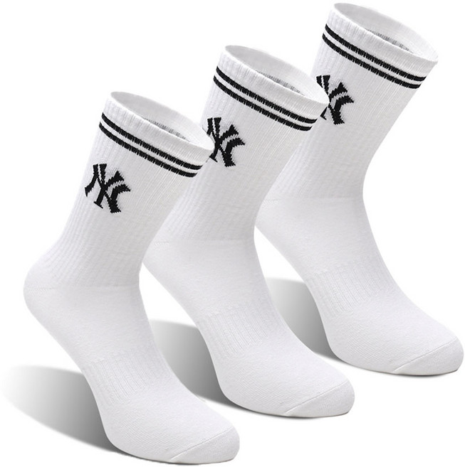 MLB 男款運動長襪 3雙