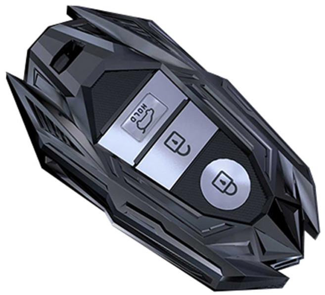 CRONIC401 크로니클 기아 A타입 메탈 키케이스, 그레이