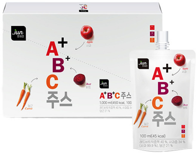 호재준 ABC주스, 100ml, 10개