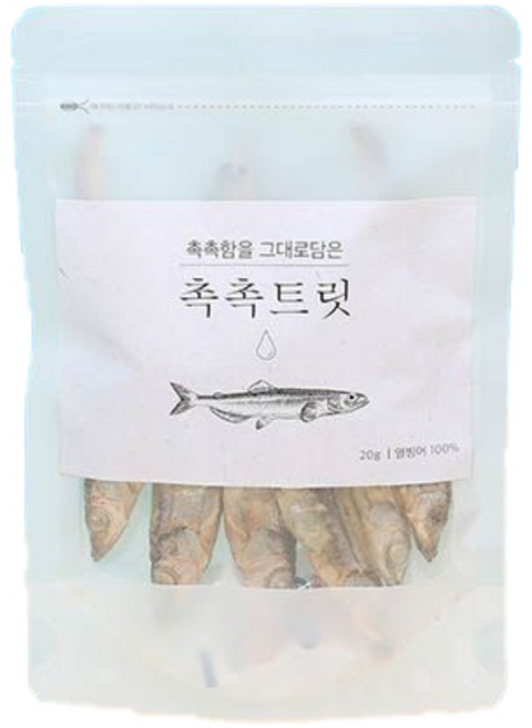 촉촉트릿 강아지 간식 20g, 열비어, 1개