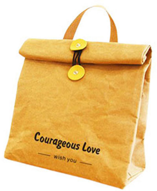 잇곰 보냉 방수 가방, 브라운