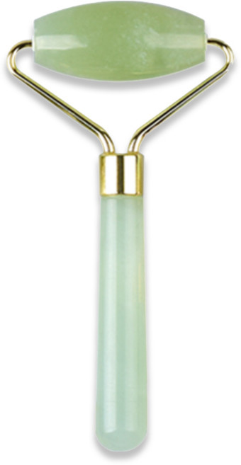 로즈쿼츠 쿨링 마사지 경락 얼굴 페이스 롤러, 1개