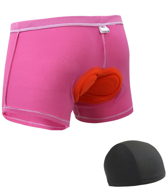 엑스타이거 여성용 자전거 이너 팬츠 + 쿨캡 RCMIP