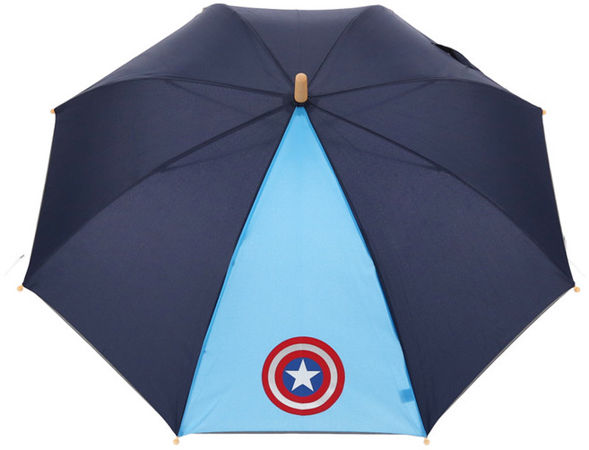 마블 캡틴아메리카 55 스탠다드 우드 장우산 KUDNU10051