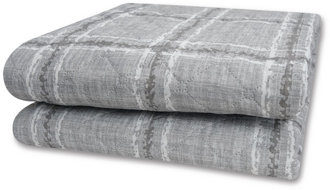 유파 1인용 프리미엄 절전형 전기요 EN-B101S, 그레이 + 화이트, 67 x 180 cm