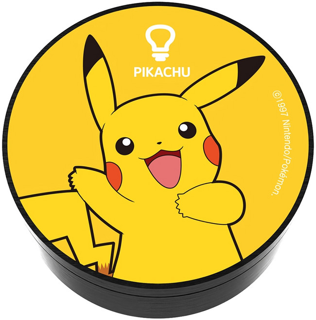 벨르아망 포켓몬스터 캐릭터 9종 디자인 차량용 방향제 피카츄, 1세트, 화이트머스크
