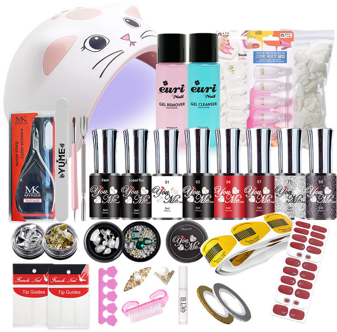 돈터치미 네일세트, 33종