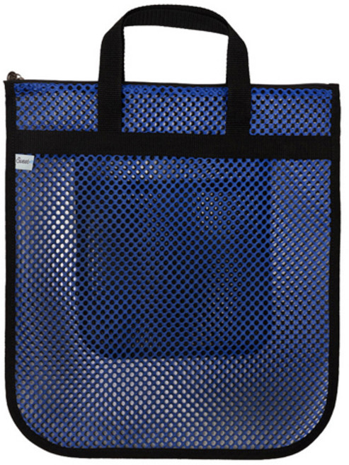 스윗스윔 투톤 숏핀 메쉬 망사가방, BLUE BLK