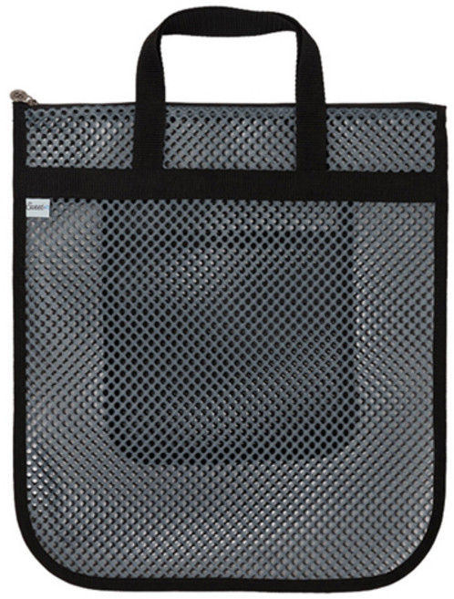 스윗스윔 투톤 숏핀 메쉬 망사가방, GRAY BLK