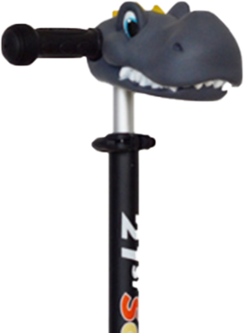 마크마크 공룡 유니콘 아동 킥보드 헤드 악세서리, Darkgrey, 1개