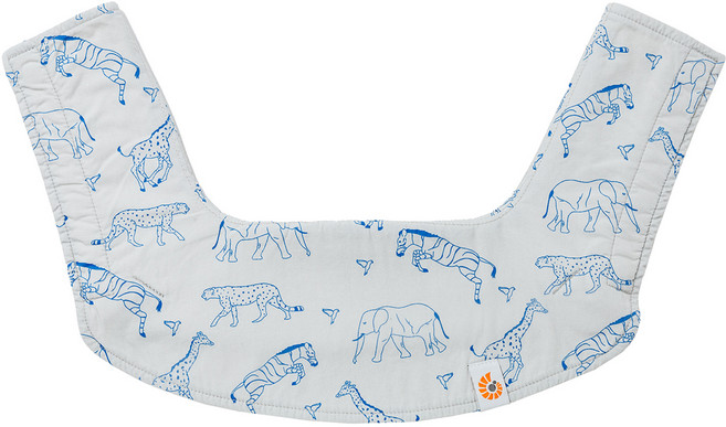 에르고베이비 소프트 아기띠 침받이, 사파리, 1개