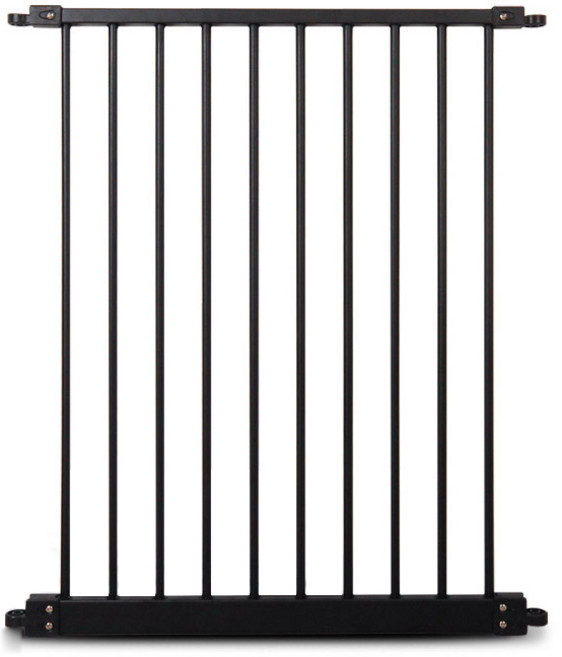 아이끌레 접이식 삼각 안전문 연장패널, 블랙