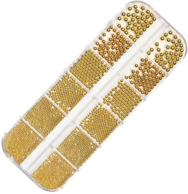 테네져 셀프 네일 파츠 큐빅 스톤 글리터 스팽클, 볼참A, 1개