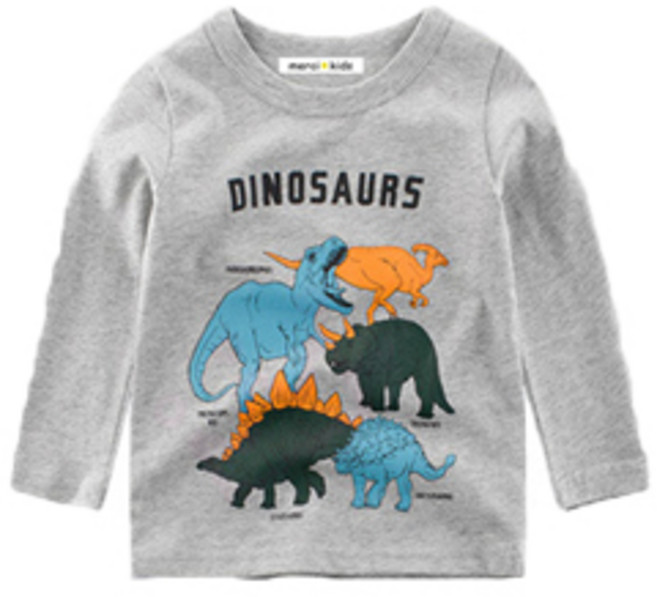 TheMerci 恐龍大戰幼童T恤