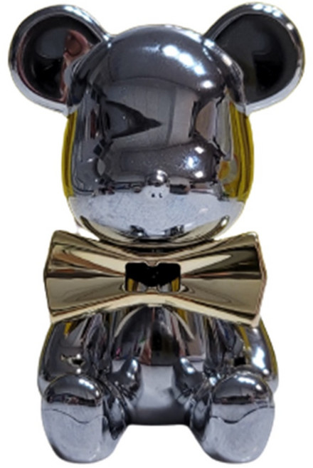 도그독 크롬베어 차량용 방향제 실버, 1개, 파우더리