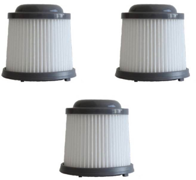 누심비 블랙앤데커 무선 청소기 호환필터, 3개