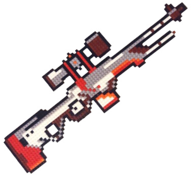 디폼블럭 칼 총 만들기, 43, 1개