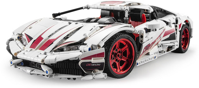 카다 블럭카 LP610 슈퍼카 레고호환블록 C61018W, 혼합색상, 1개