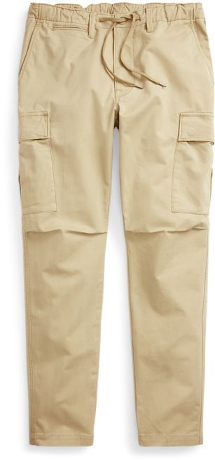 PoloRalphLauren 남성용 스트레치 슬림핏 트윌 카고 팬츠