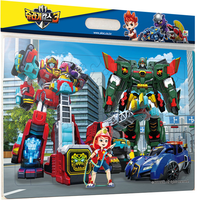 알록 쥬라기캅스 직소퍼즐 AL80-153, 1개, 80피스