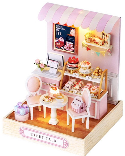 아디코 미니어처 DIY 스페셜 키트, 케익샵