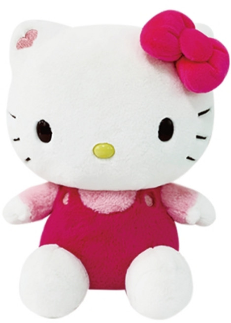 헬로키티 핑크리본 봉제인형 M, 27cm, 혼합색상, 1개