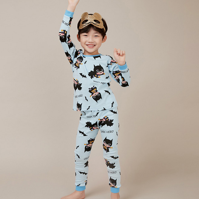 올로미미 남아용 다크맨리턴즈 30수 9부 실내복