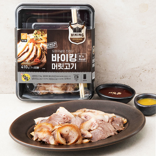 도드람한돈 바이킹 머릿고기, 410g, 1개